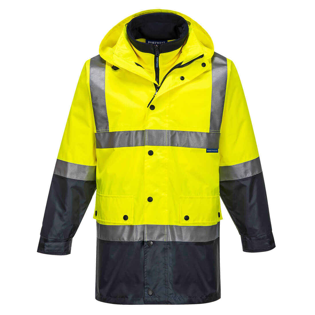 Portwest MJ881 Eyre Hi-Vis 4-in-1 Contrast Jacket