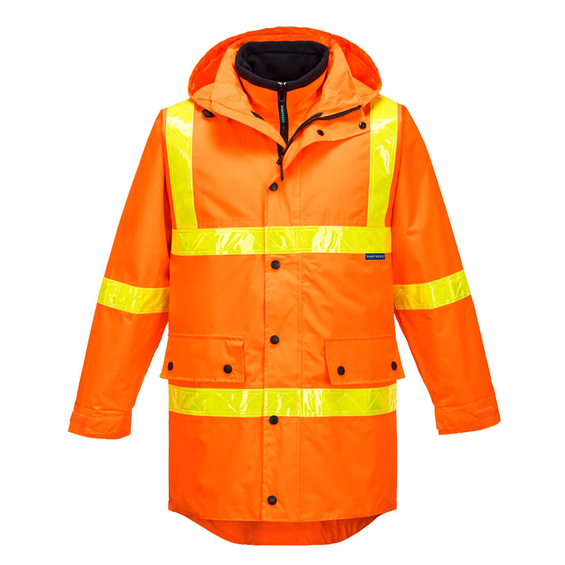Portwest MJ885 Squizzy Hi-Vis Roads 4-in-1 Jacket