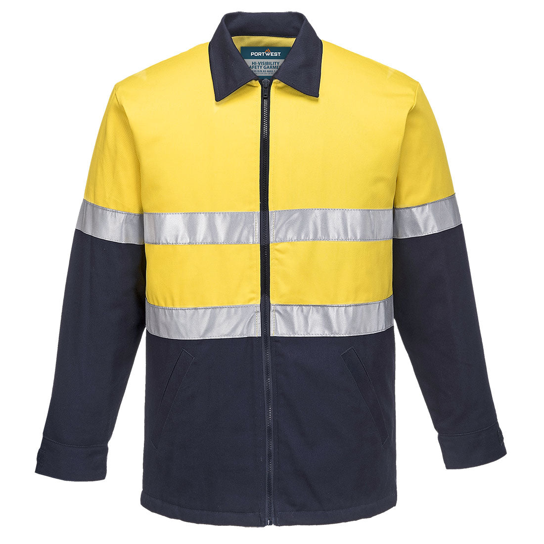 Portwest MJ987 Hi-Vis Contrast Insulated Work Jacket