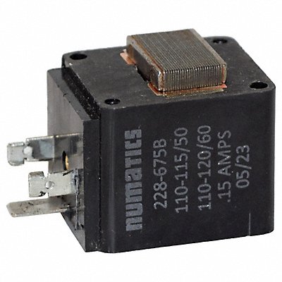 NUMATICS 228675 Solenoid Coil 120V AC Mark 7 Series