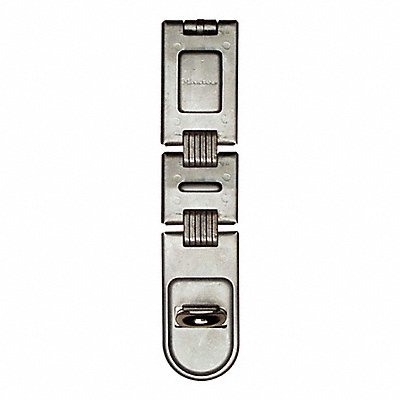 MASTER LOCK 722DPFHCWWG Double Hinge Hasp Steel 7 3/4