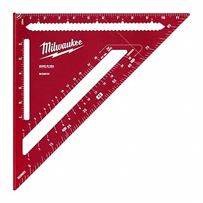 MILWAUKEE TOOL EQUIPMENT MLSQ0120 Rafter Square Aluminum SAE