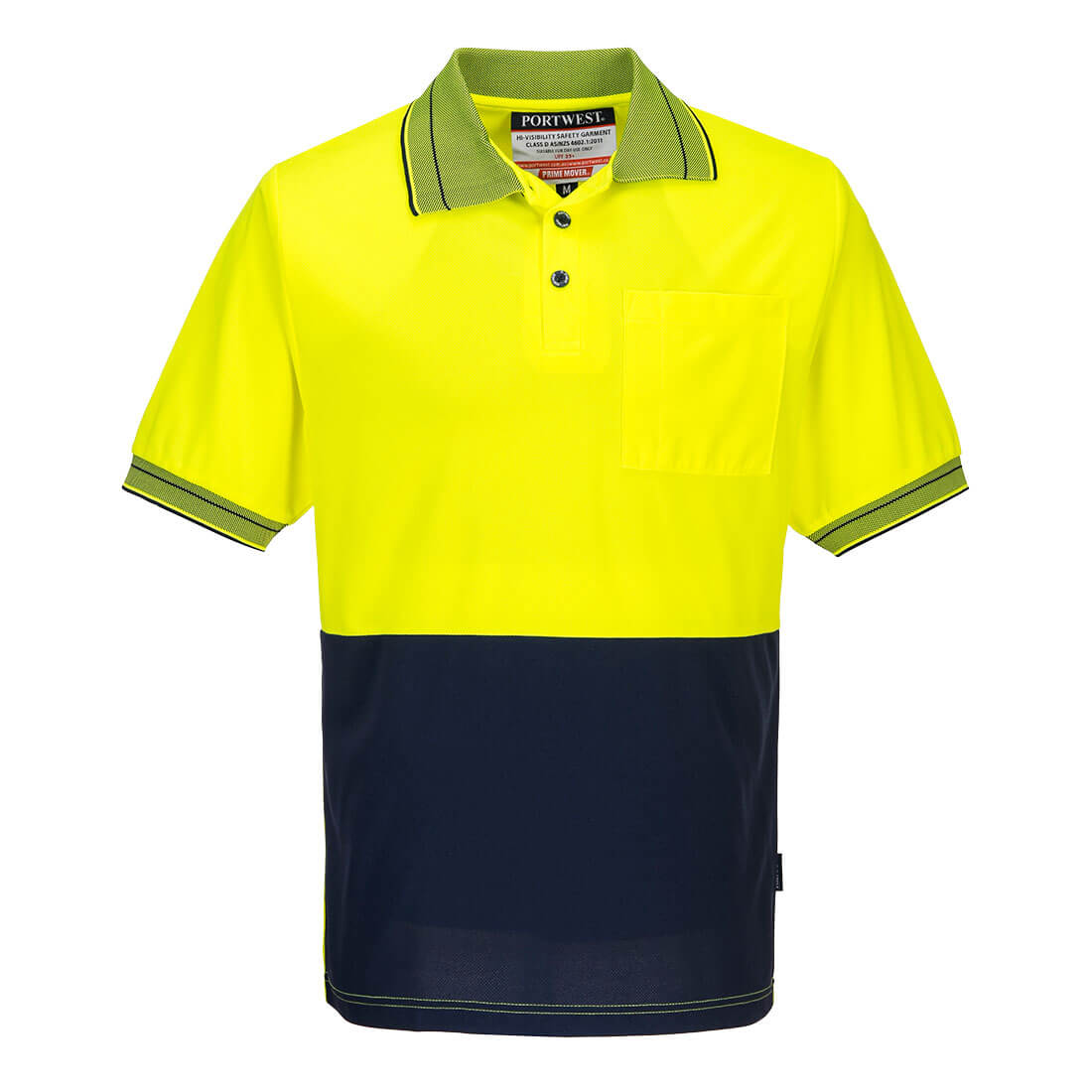 Portwest MP110 Hi-Vis Micro Mesh Polo Shirt S/S