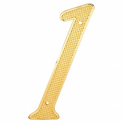 PRIME-LINE MP4281 Number Sign Overall 4 H x 2 W PK2