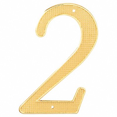 PRIME-LINE MP4282 Number Sign Overall 4 H x 2 W PK2