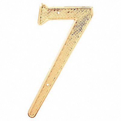 PRIME-LINE MP4287 Number Sign Overall 4 H x 2 W PK2