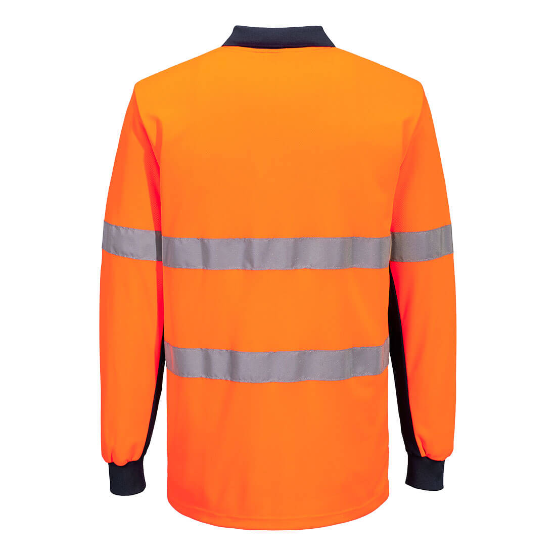 Portwest MP613 Hi-Vis Class D/N Contrast Polo shirt L/S