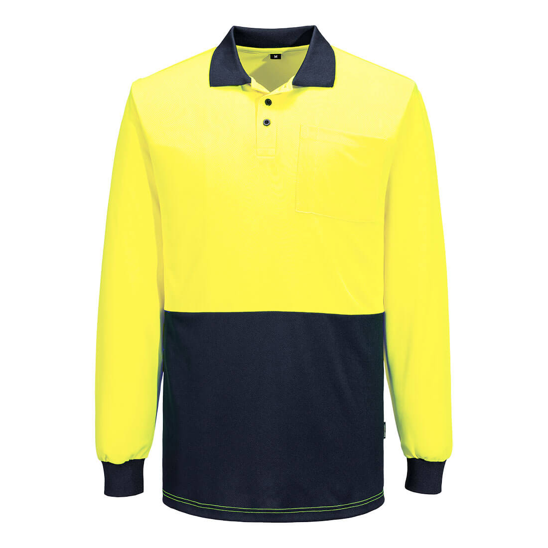 Portwest MP615 Hi-Vis Contrast Class D Polo Shirt L/S