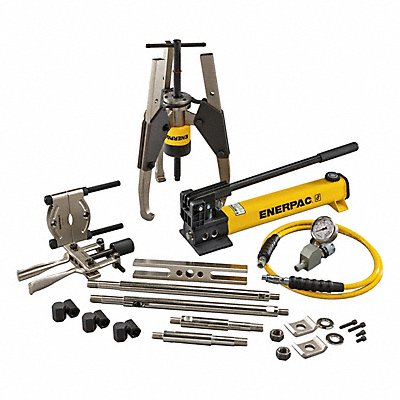 ENERPAC MPS24H Sync Grip Hyd Mast Puller Set Hand Pump