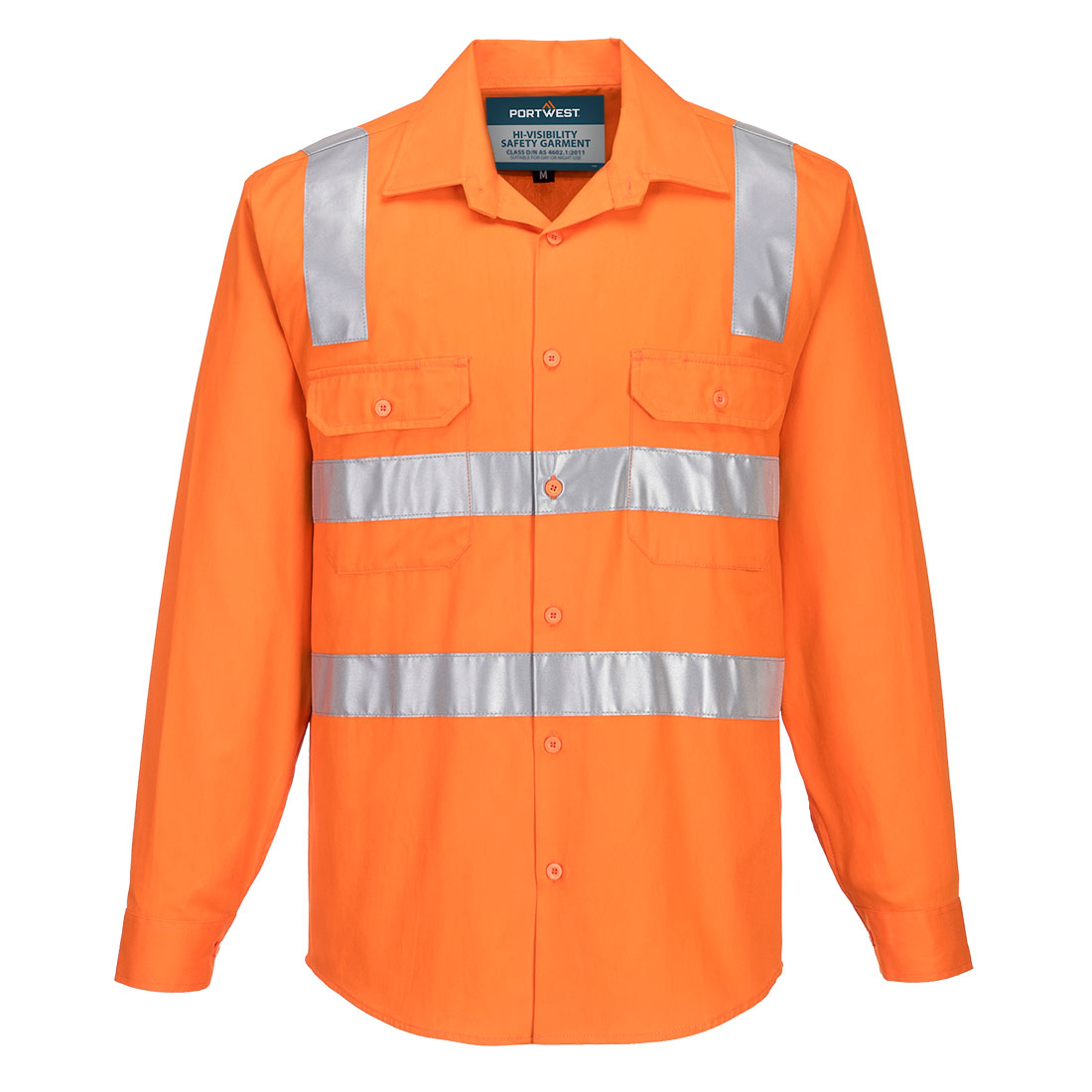 Portwest MS191 Perth Hi-Vis Shirt L/S