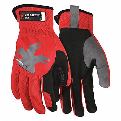 MCR SAFETY 952M Mechanics Glove M Full Finger PR