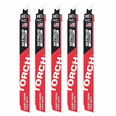 MILWAUKEE 48005562 Reciprocating Saw Blades PK5