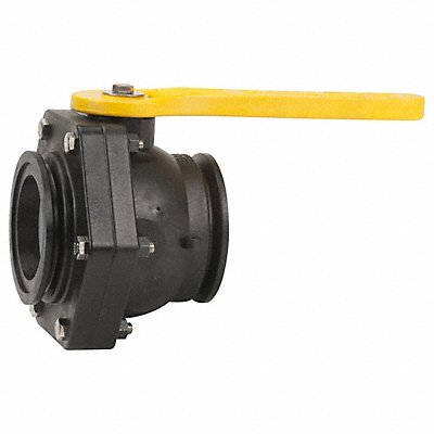 BANJO MVS300CFFP Manual 2-Way Ball Valve Flange Polypropylene