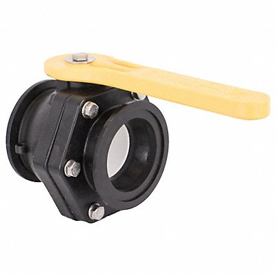 BANJO MVS300CF Manual 2-Way Ball Valve Flange Polypropylene