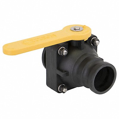 BANJO MVSF220FP Manual 2-Way Ball Valve Flange Polypropylene