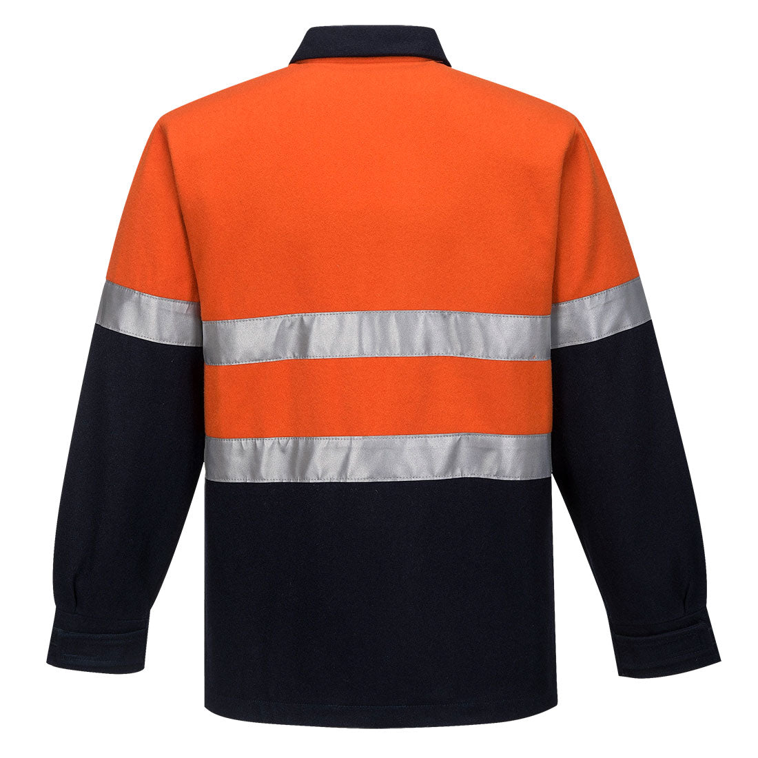 Portwest MW028 Bluey Hi-Vis Wool Blend Contrast Work Jacket