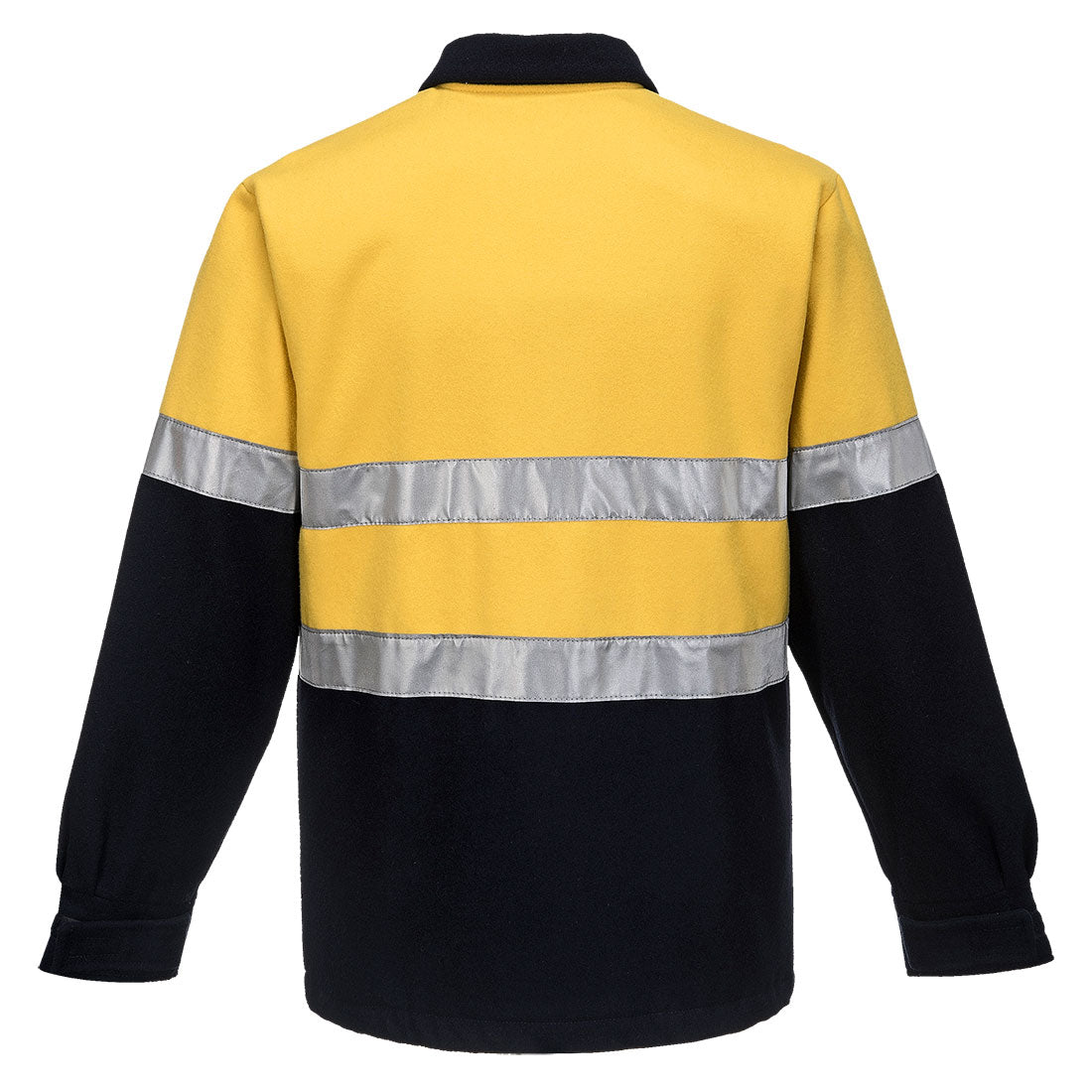 Portwest MW028 Bluey Hi-Vis Wool Blend Contrast Work Jacket