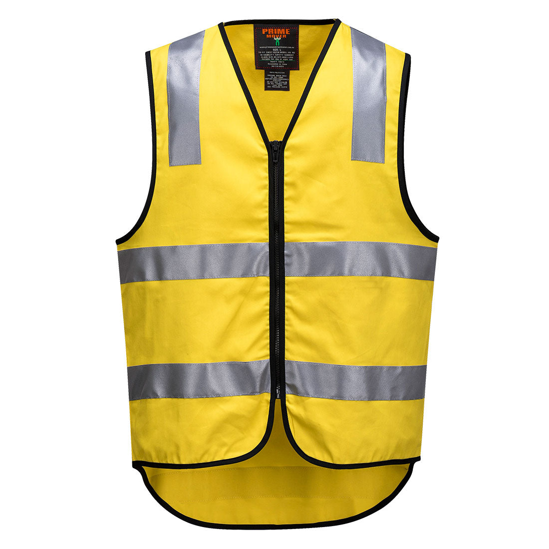 Portwest MW338 Hi-Vis Cotton Zipped Vest