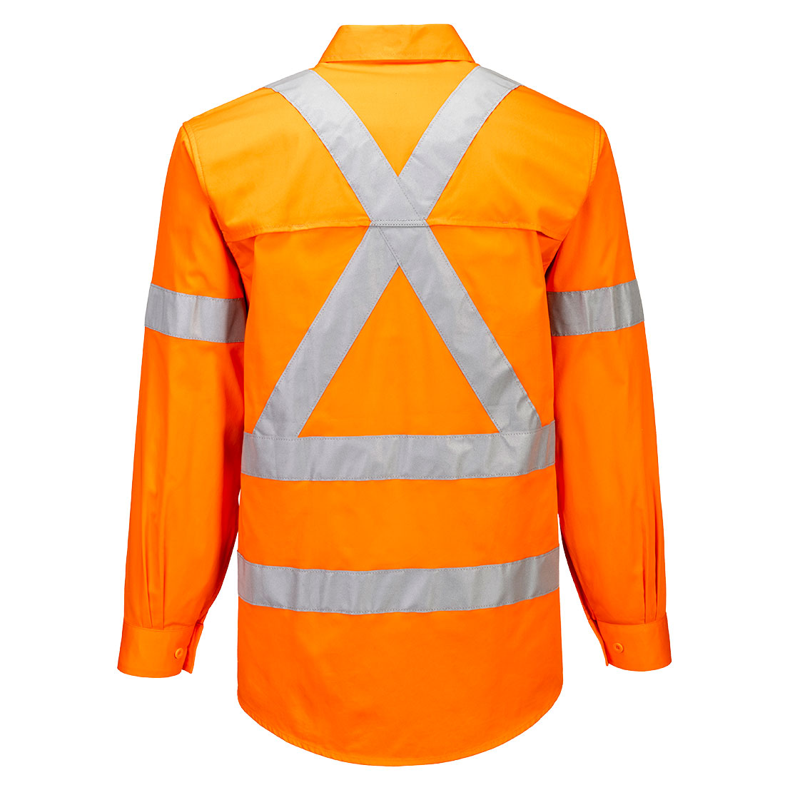 Portwest MX301 Hi-Vis Lightweight X Back Shirt L/S