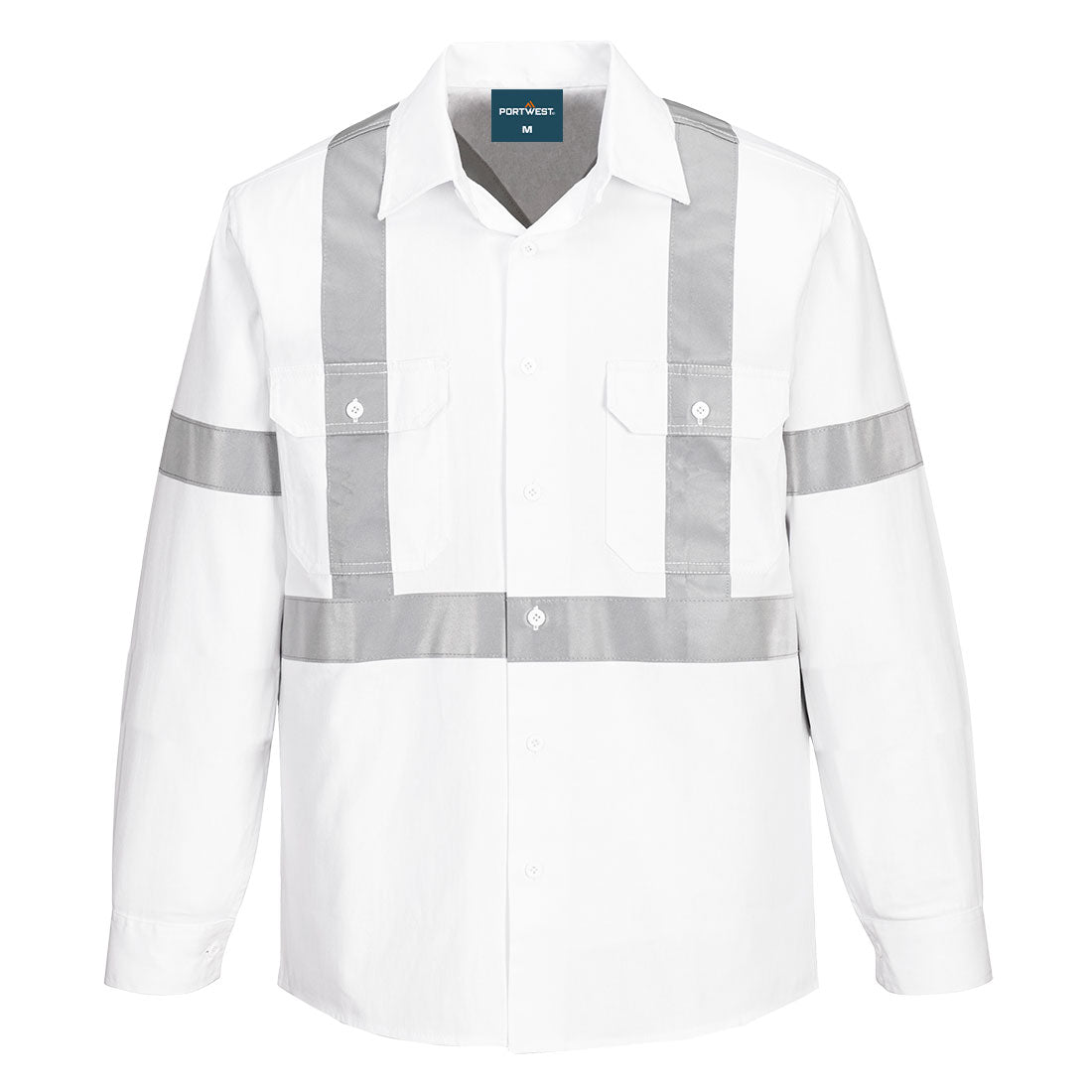 Portwest MX303 Hi-Vis X Back Class N Shirt L/S