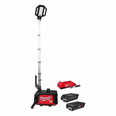 MILWAUKEE MXF0401XCMXFXC608 MX FUEL Tower Light +FORGE XC8.0 Battery