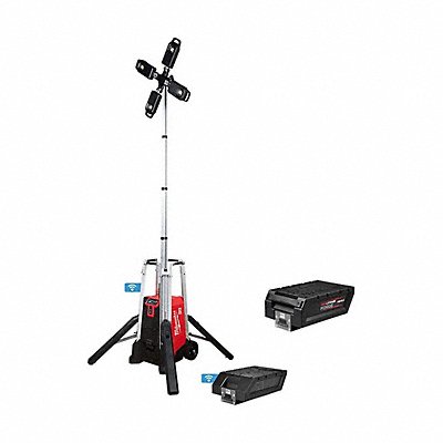 MILWAUKEE MXF0411XCMXFHD812 MX FUEL Tower Light Kit+HD12.0 Battery