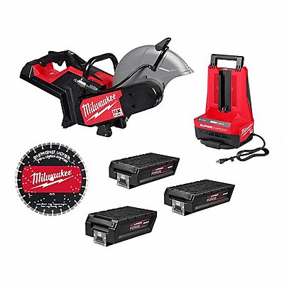 MILWAUKEE MXF3152XCMXFHD812 MX FUEL Cut Off Saw Kit + HD12.0 Battery