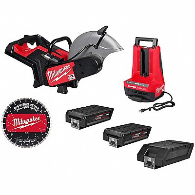 MILWAUKEE MXF3152XCMXFXC406 Cut Off Saw and Extra Battery