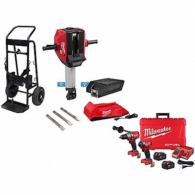 MILWAUKEE TOOL EQUIPMENT MXF3681-XC, 369622 MX FUEL Breaker Kit + M18 FUEL Combo Kit