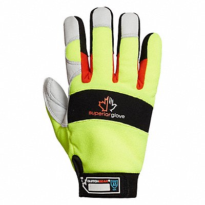 SUPERIOR GLOVE MXGKGHVXXL Leather Gloves White Glove Size 2XL PR