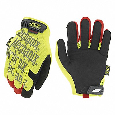 MECHANIX WEAR SMGX91012 K2369 Mechanics Gloves Hi-Vis Yellow 12 PR