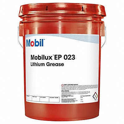 MOBIL 105993 Multipurpose Grease Brown 35.2 lb Pail