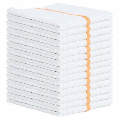 MONARCH PN030G655DZ Terry Bar Towel PK 12