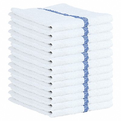MONARCH PN030W655DZ Terry Bar Towel PK 12
