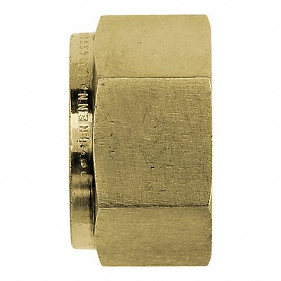 BRENNAN INDUSTRIES N031808B Brass Nut