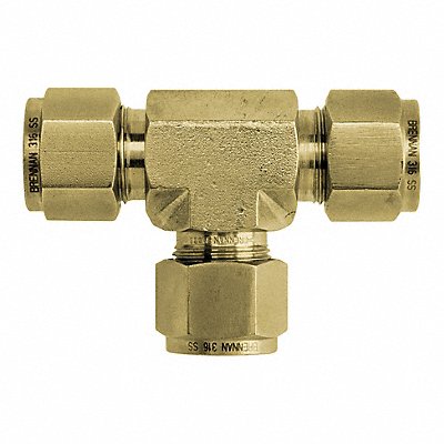 BRENNAN INDUSTRIES N2603080808B Brass Union Tee