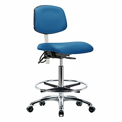 GRAINGER BRNECRHBCHCRT0A0CFECESDBLU Vin Clean Room/ESD Hi FR Cstrs Blu