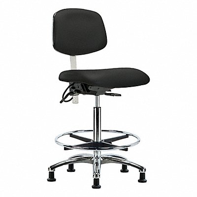 GRAINGER BRNECRHBCHCRT0A0CFEGESDBLK Vinyl Clean Room/ESD Hi FR Stat Blk