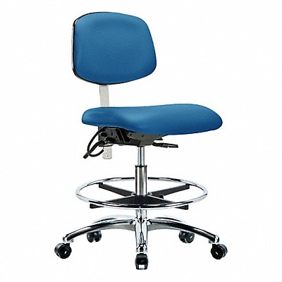 GRAINGER BRNECRMBCHCRT0A0CFECESDBLU Vin Clean Room/ESD Med FR Cstrs Blu