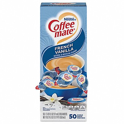 COFFEE MATE 35170 French Vanilla Creamer 0.38oz 50Ct PK200