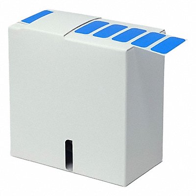 GRAINGER GRAINGC12 Cyro Label Blue Polypropylene