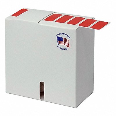 GRAINGER GRAINGC14 Cyro Label Red Polypropylene