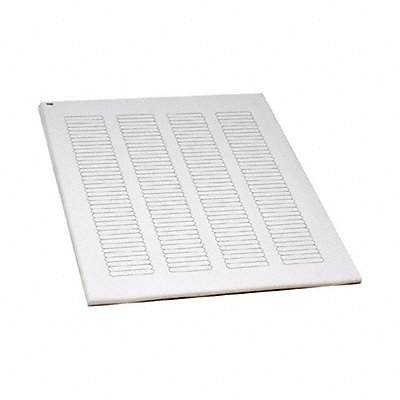GRAINGER GRAINGC17 Cyro Label White Polypropylene PK20