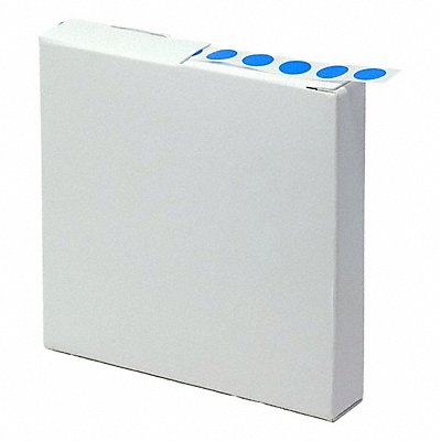 GRAINGER GRAINGC24 Cyro Label Blue Polypropylene