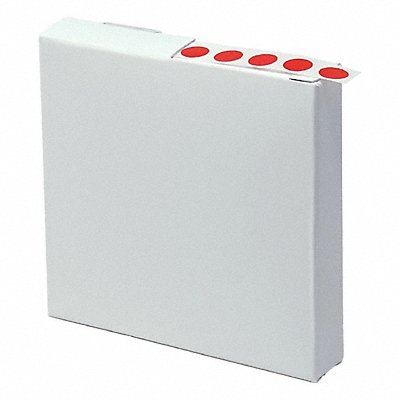 GRAINGER GRAINGC26 Cyro Label Red Polypropylene