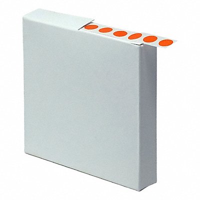 GRAINGER GRAINGC27 Cyro Label Orange Polypropylene