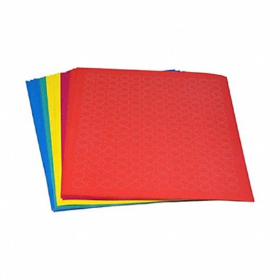 GRAINGER GRAINGC37 Cyro Label Assorted Polypropylene PK20