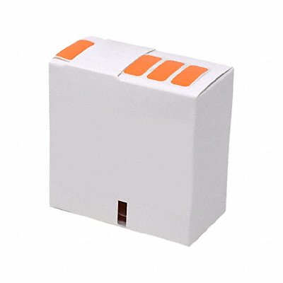 GRAINGER GRAINGC63 Cyro Label Orange Polypropylene