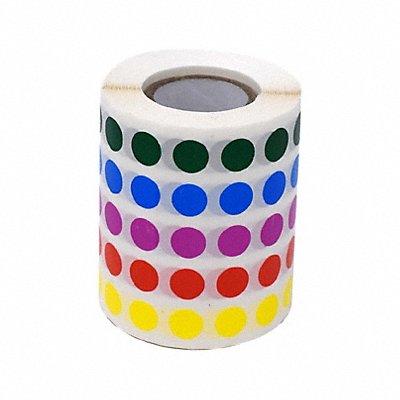 GRAINGER GRAINGC7 Cyro Label Assorted Polypropylene