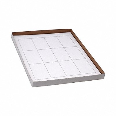 GRAINGER GRAINGC99 Cyro Label White Polypropylene PK20